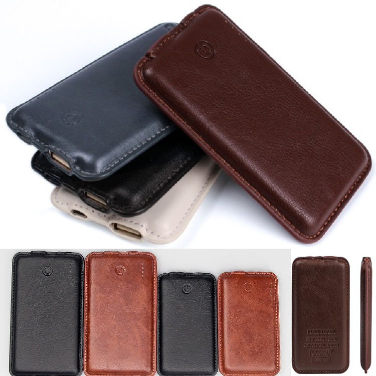 Leather power bank
